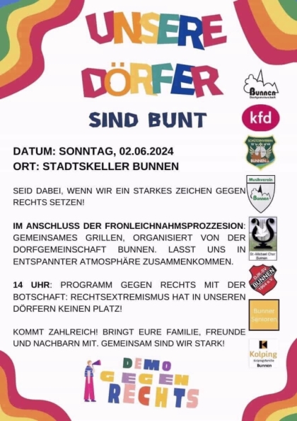 Bunner ist bunt