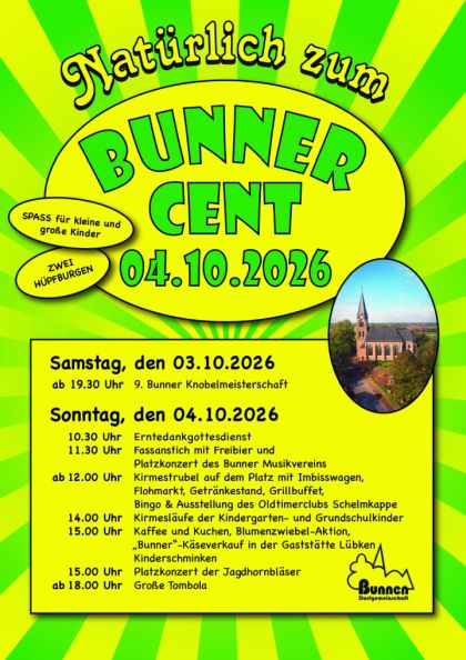 Bunner Cent 2026