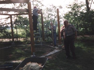 Renovierung Grillplatz Abeln 1999