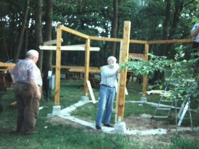 Renovierung Grillplatz Abeln 1999