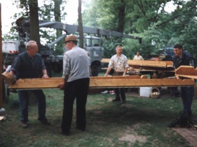 Renovierung Grillplatz Abeln 1999