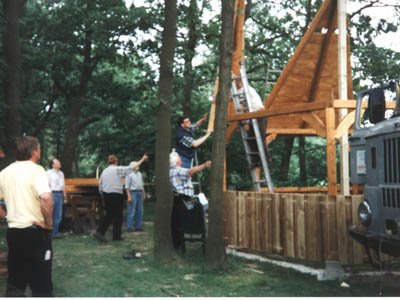 Renovierung Grillplatz Abeln 1999